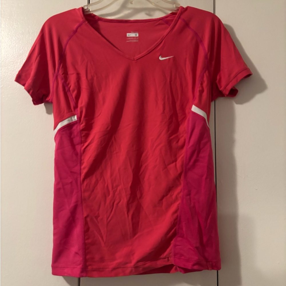 Pink Nike Fit Dry shirt